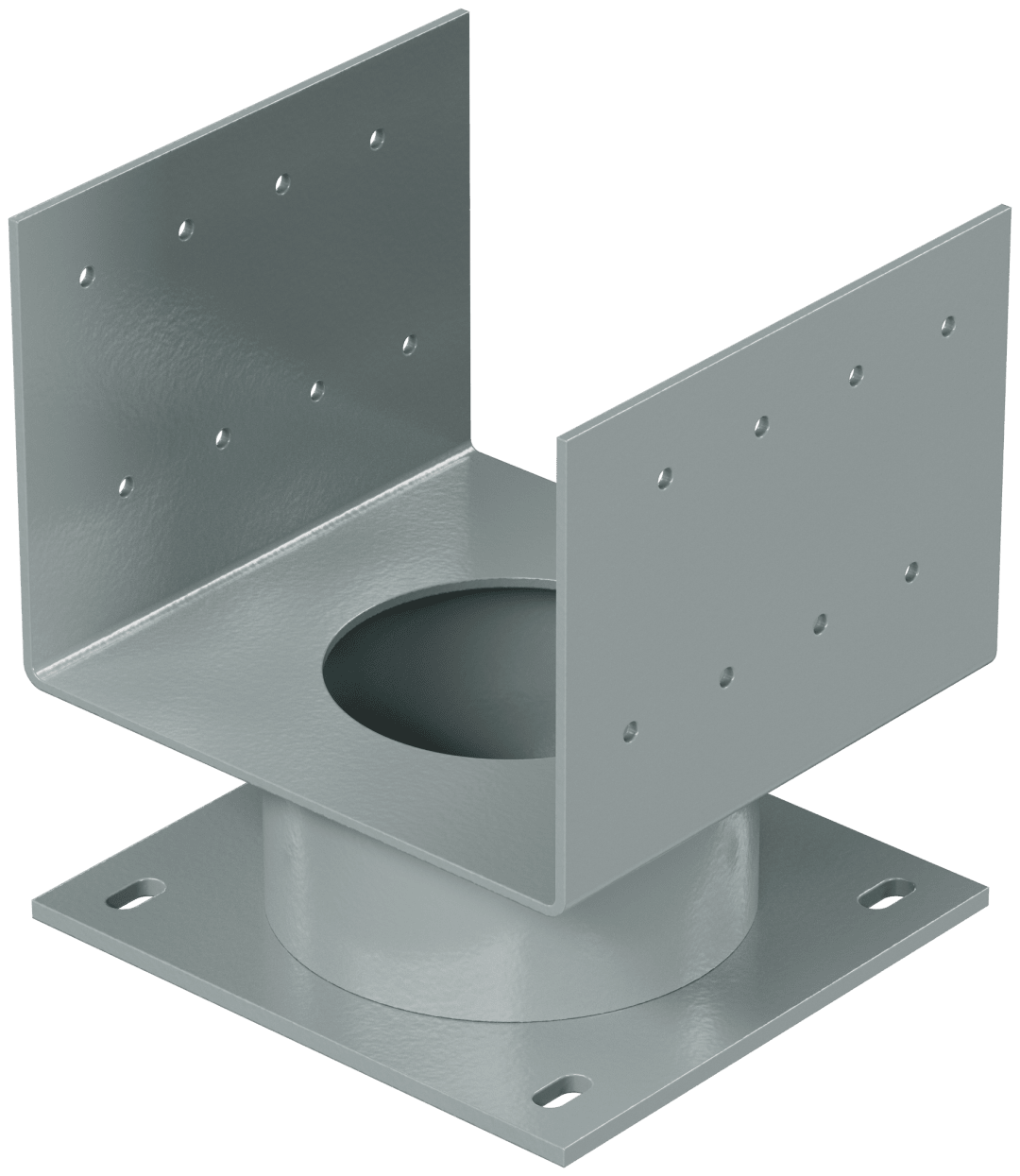 Simpson Strong-Tie ECB66 ECB™ 2-in. Standoff Elevated Column Base for 6x6