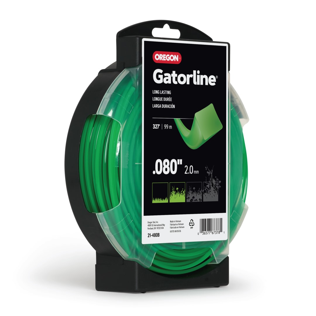 Oregon Gatorline Square Trimmer Line, .08 in. by 328 FT