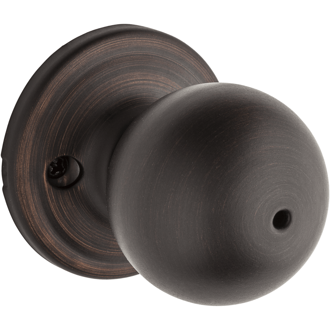 Circa Bed/Bath Knob in Venetian Bronze