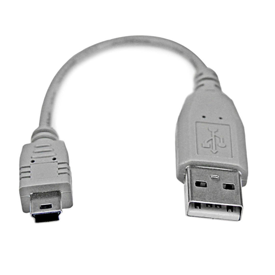 6in Mini USB 2 0 Cable A to Mini B