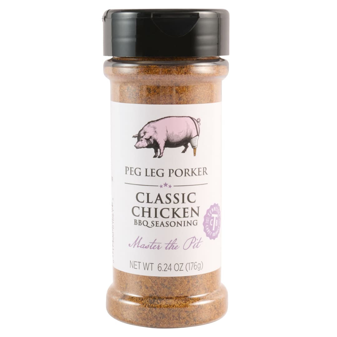 Peg Leg Porker Classic Chicken BBQ Seasoning, 6.24 oz