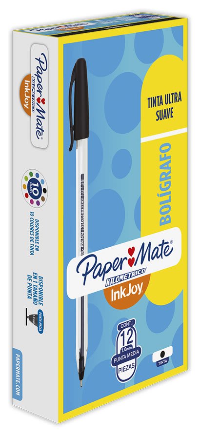 PM KM INKJOY 100ST BOX12 BLACK