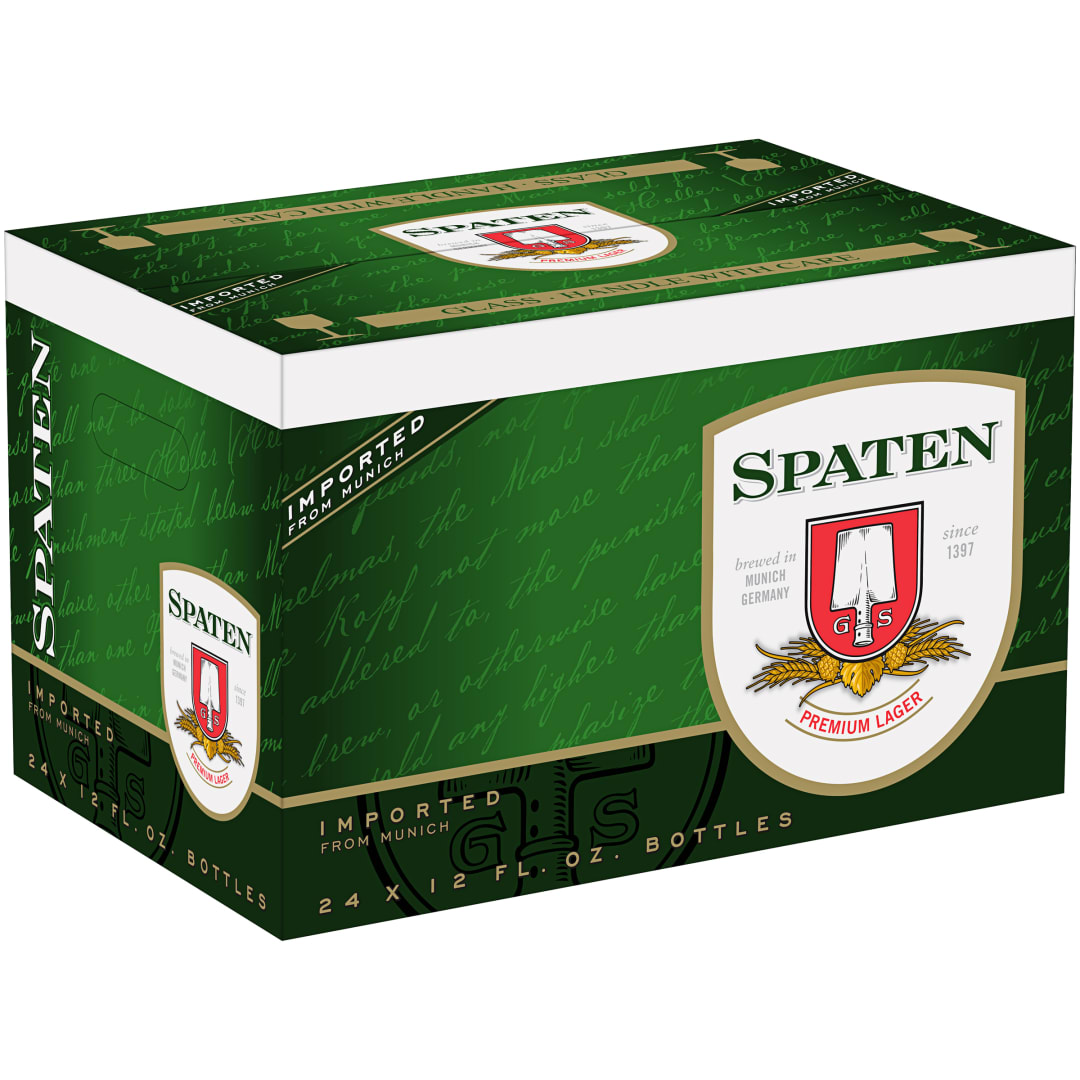 Spaten Lager Beer, 24 Pack 12 fl. oz. Bottles