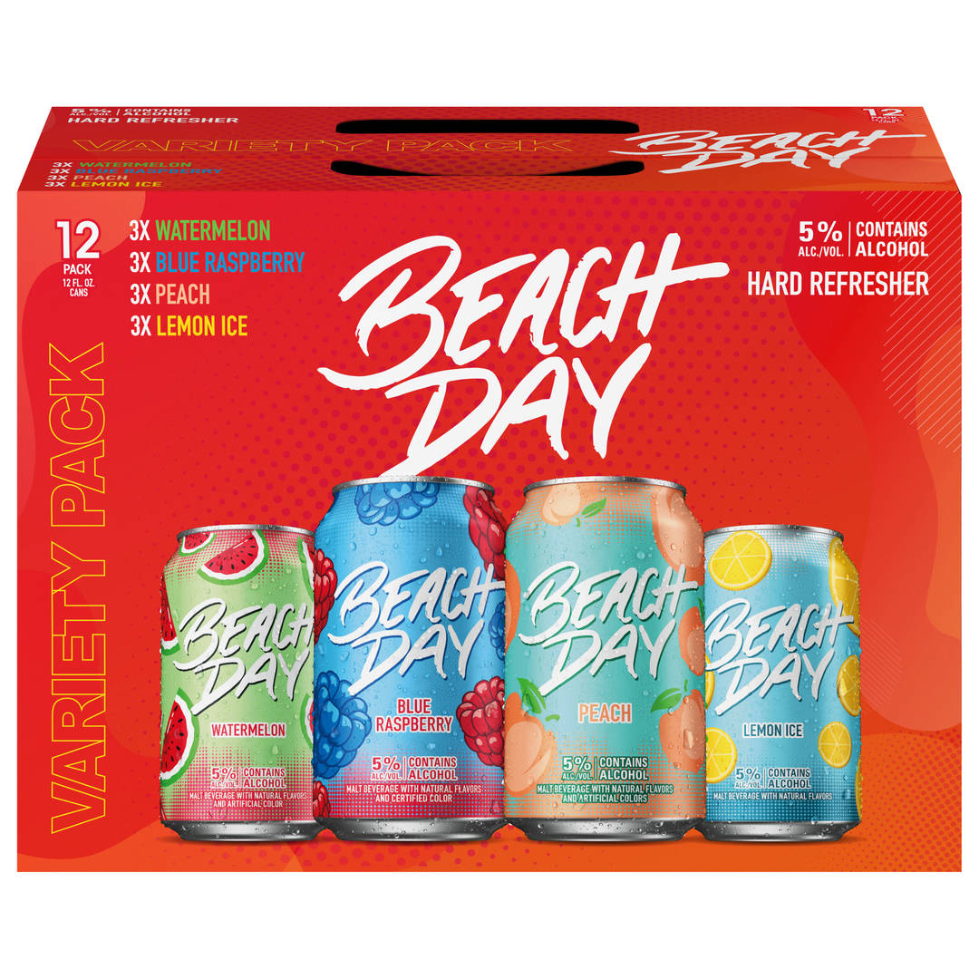 Beach Day Malt Beverage Variety Pack 12 - 12 fl oz Cans