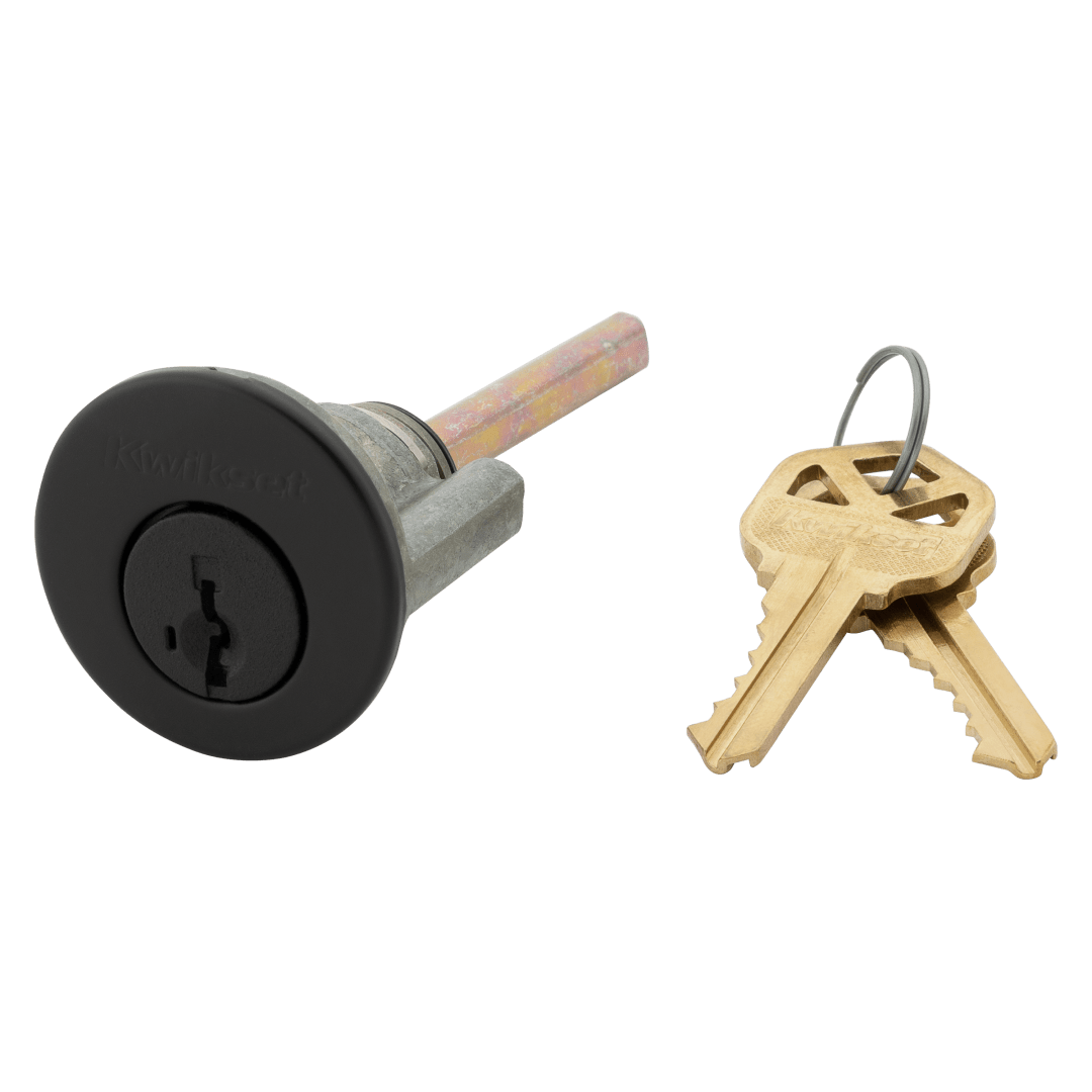 SmartKey Cylinder for 660 Deadbolt in Matte Black Finish