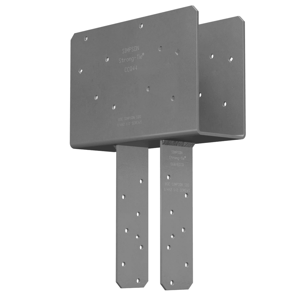 Simpson Strong-Tie CCQ44SDS2.5-R CCQ™ Column Cap for 4x Beam, 4x Post with Strong-Drive® SDS Screws