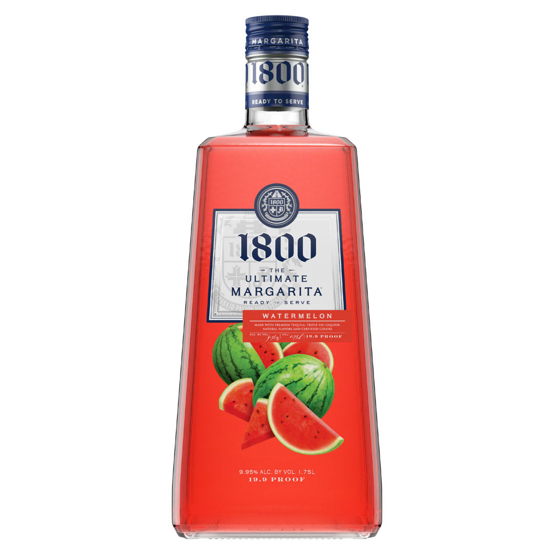 1800 Tequila Ultimate Watermelon Margarita Ready to Drink Tray 1.75L