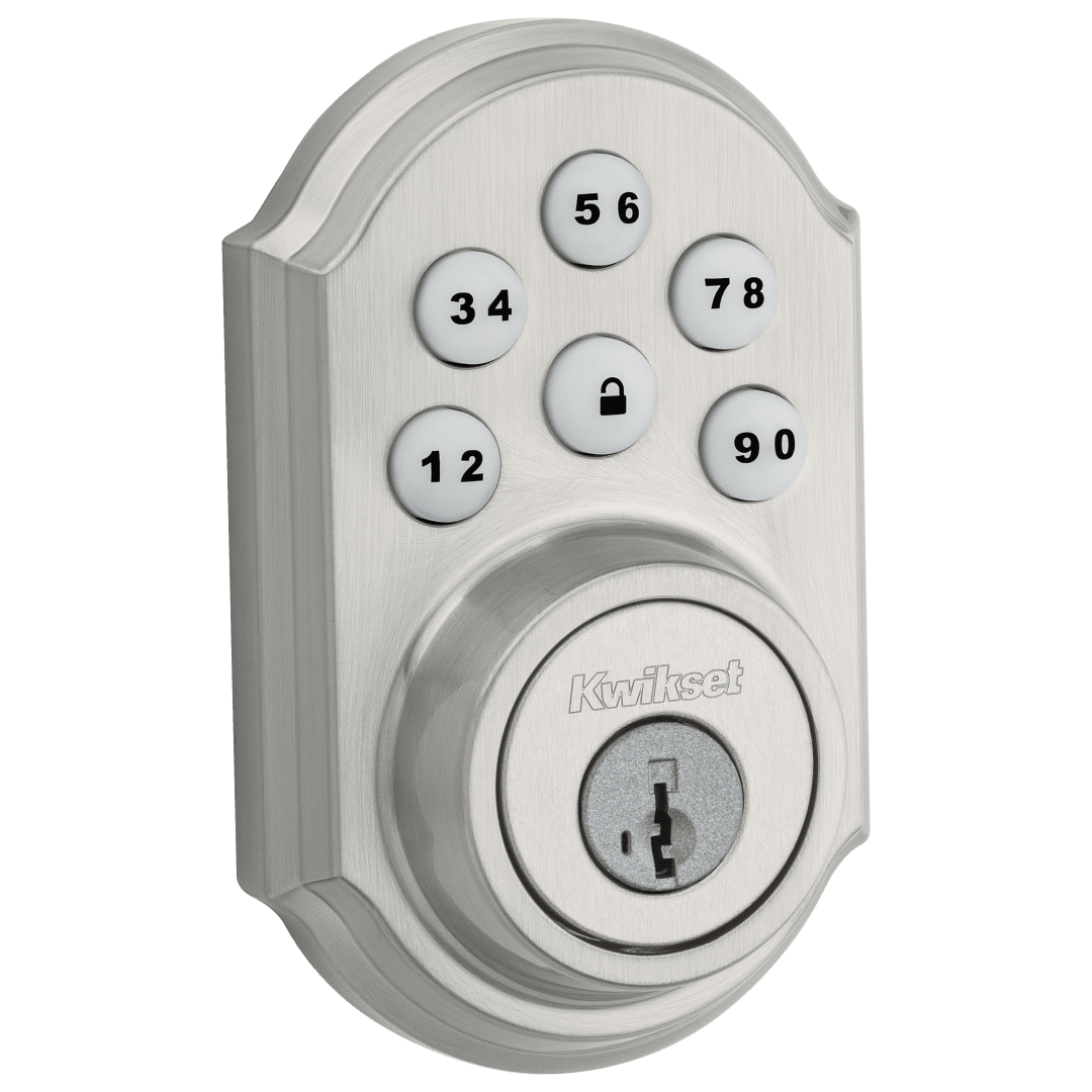 909 SmartCode® Electronic Deadbolt featuring SmartKey Security™ in Satin Nickel