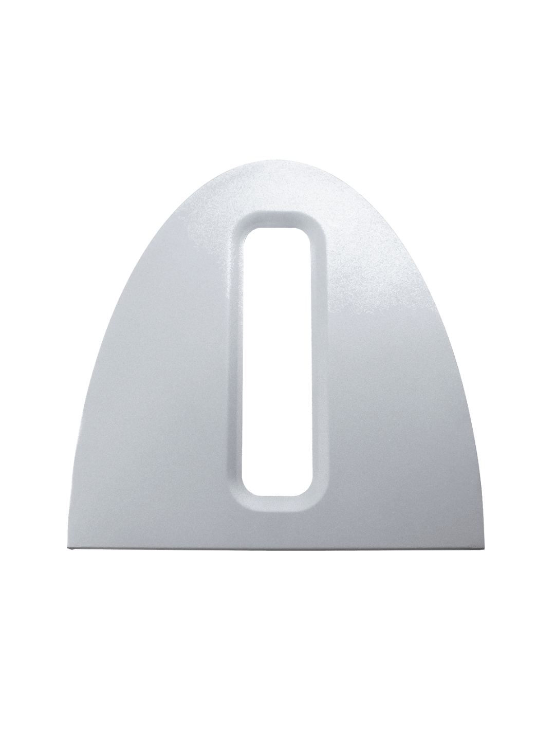  SPECTRUM - Single - Lid - Ellipse - Slot - Sandtex Silver