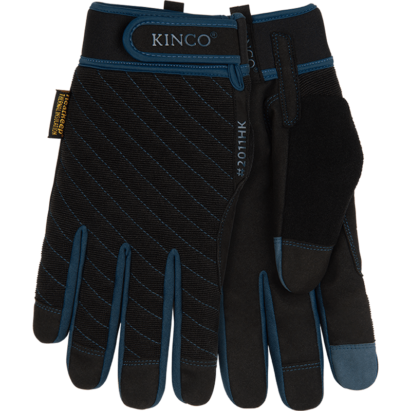 KincoPro™ Lined Black Synthetic with Pull-Strap