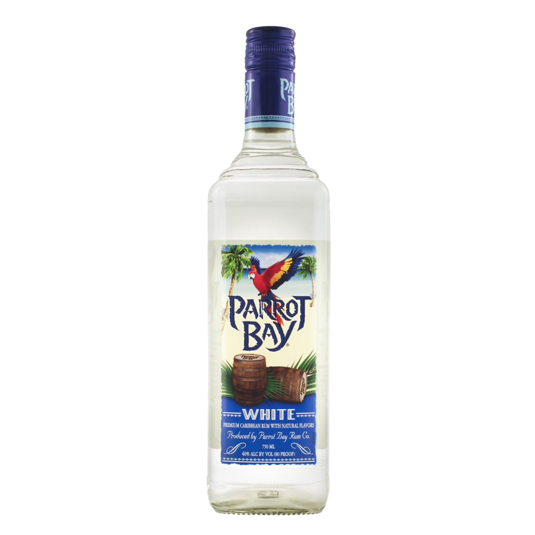 Parrot Bay Silver Rum 750ml 80 Proof