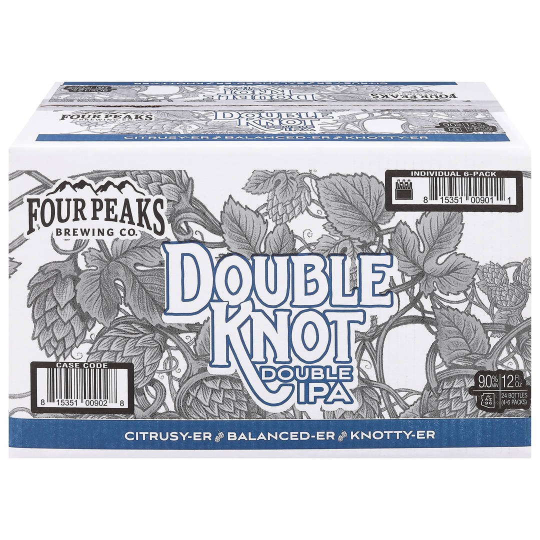 Four Peaks Brewing Co. Double IPA Double Knot Beer 24 - 12 fl oz Bottles