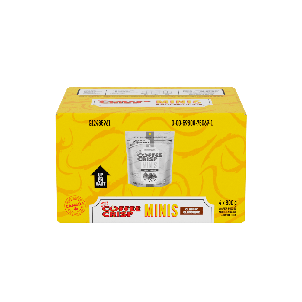 COFFEE CRISP Minis XL Cello 4x800g CA
