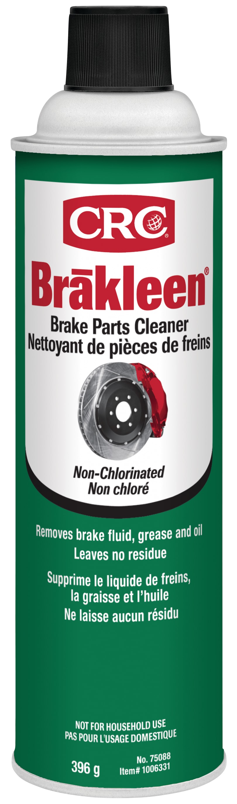 CRC Brakleen Brake Parts Cleaner Non-Chlor (F/E) 1X397G