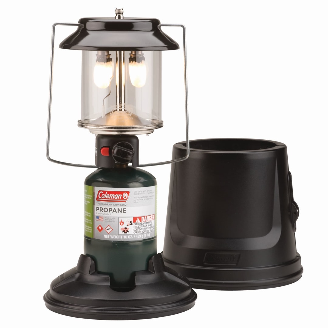 Coleman® QuickPack 1000 Lumens 2-Mantle Propane Lantern with Carry Case