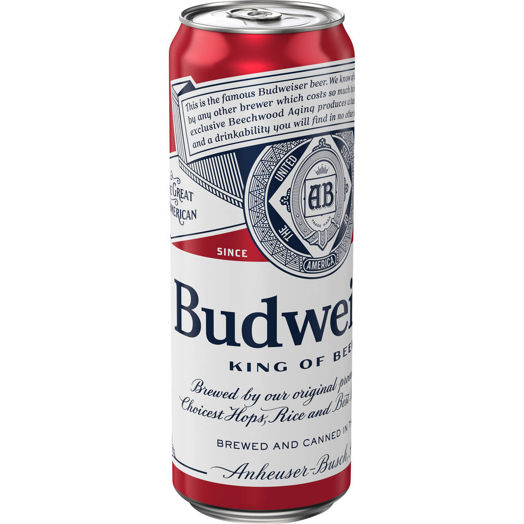Budweiser American Lager Beer 25 fl oz Can