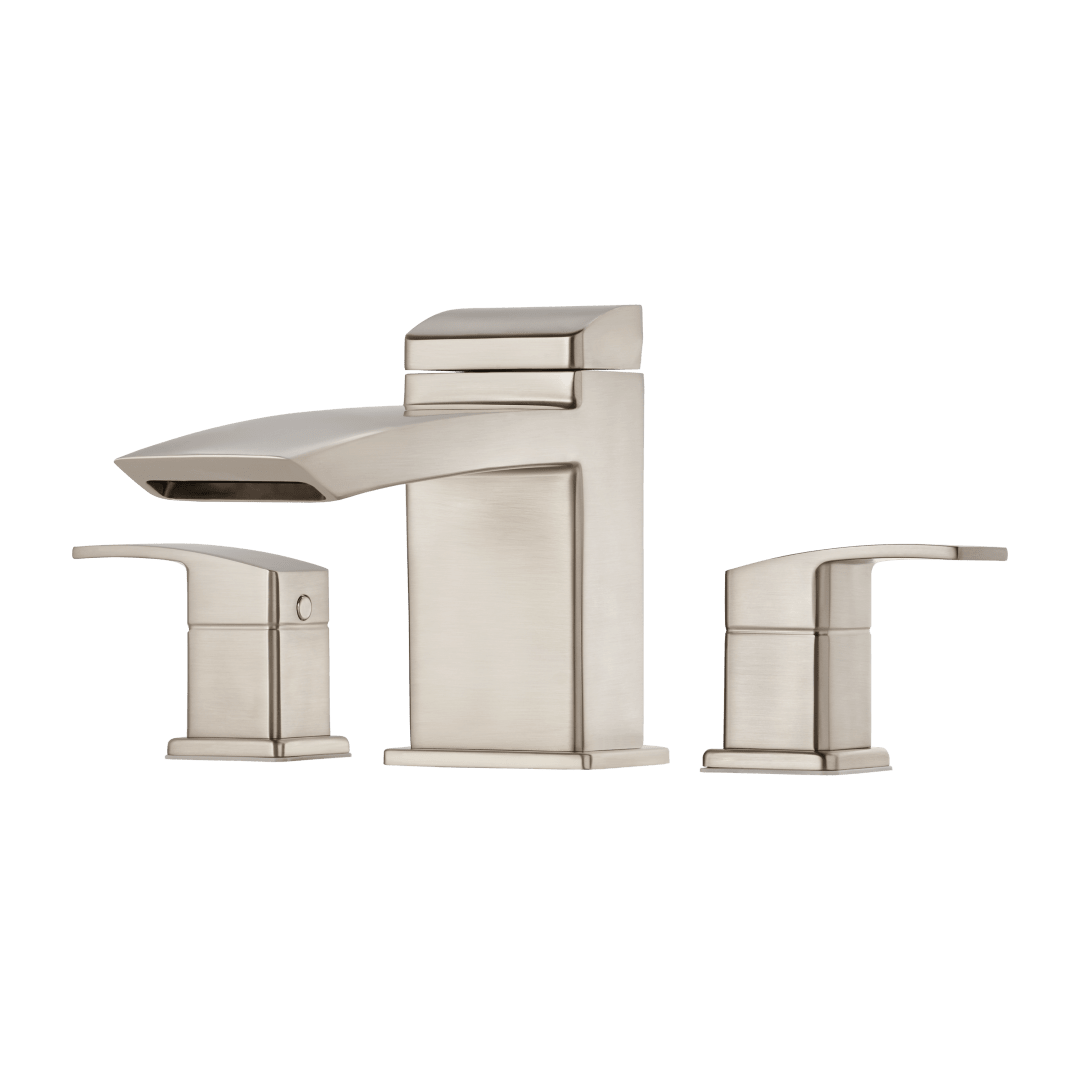 Kenzo 2-Handle Roman Tub Faucet in Brushed Nickel