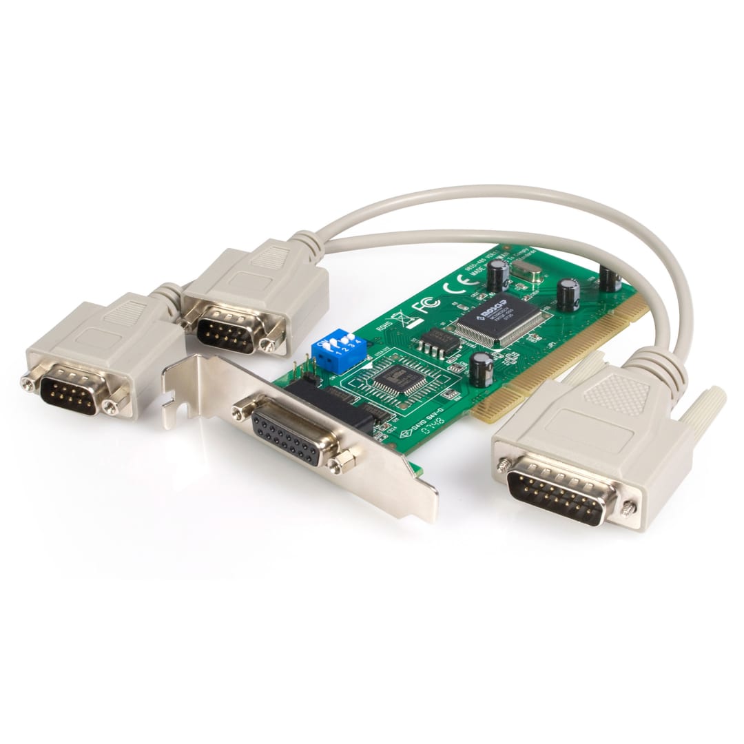2 Port Low Profile PCI RS-422/485 Card w. DB9