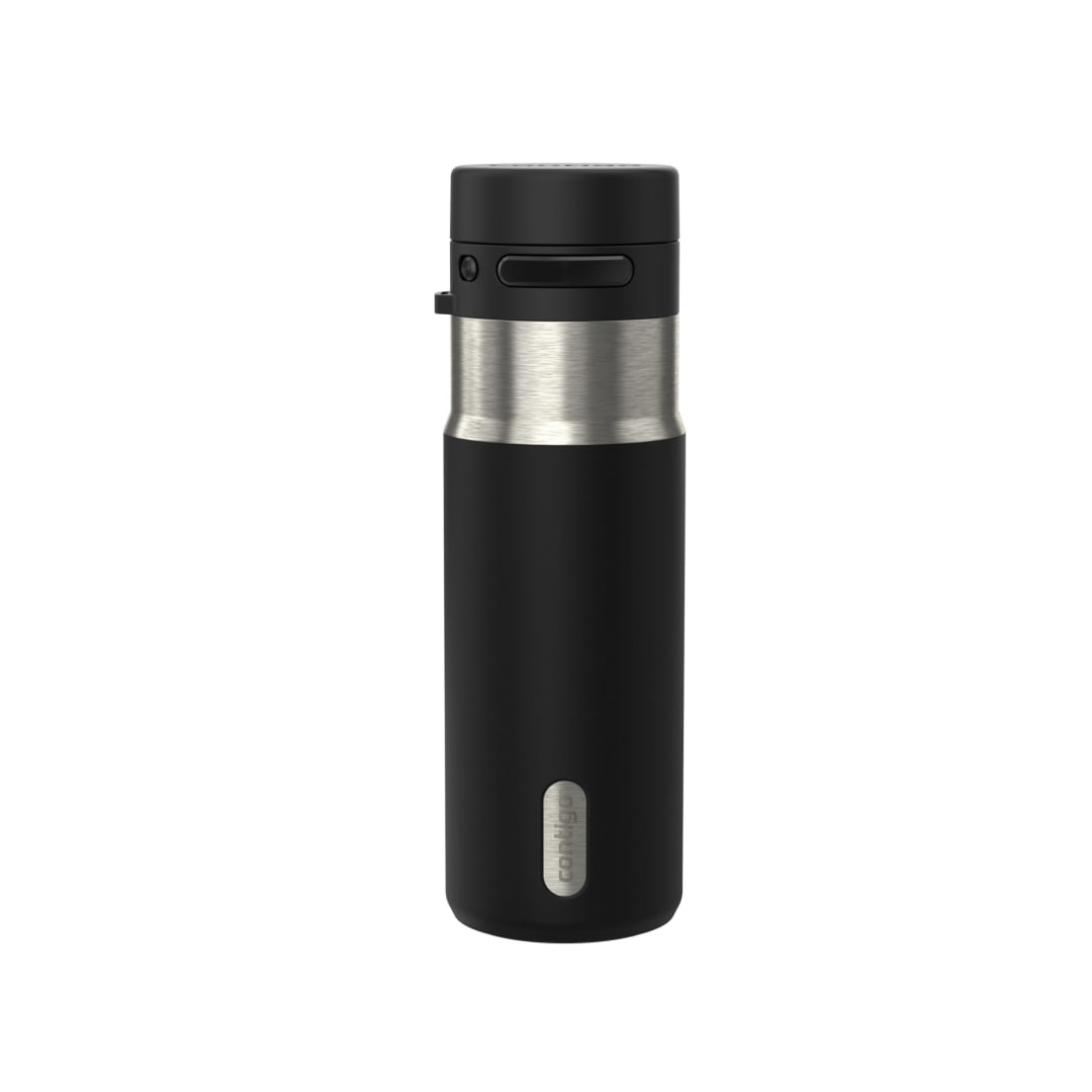 Contigo AutoPop 18 oz Leakproof Insulated Stainless Steel Water Bottle with Shaker Ball
