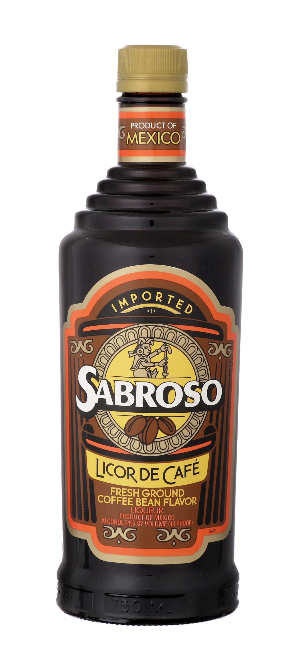 Sabroso Coffee Liqueur 750ml 48 Proof