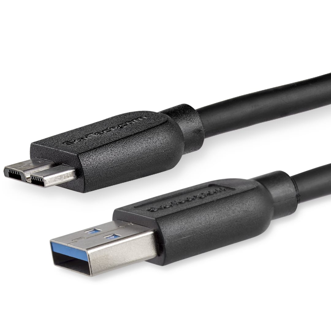 6ft Slim USB 3 0 Micro B Cable A to Micro B Thin