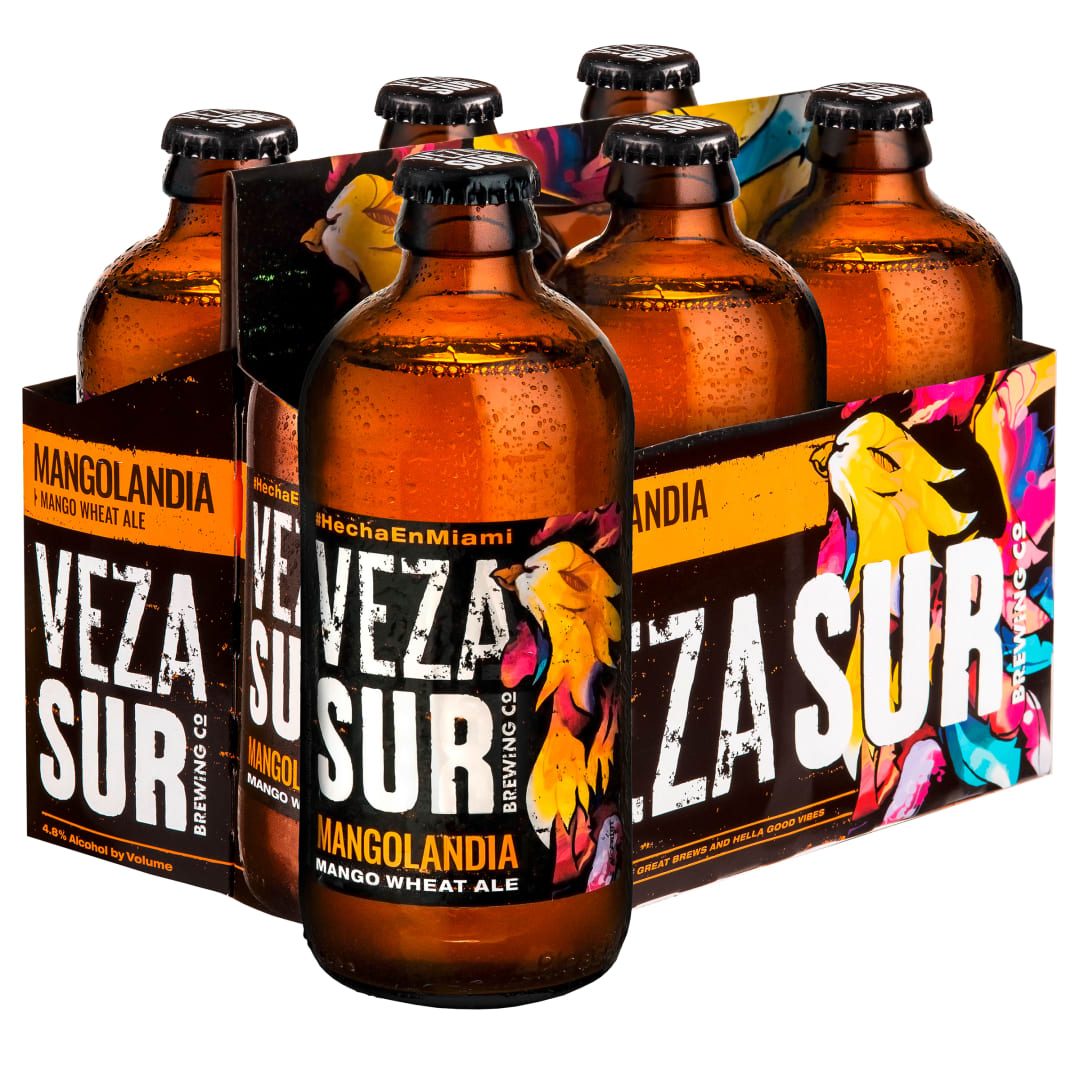 Veza Sur Brewing Co. Mangolandia Mango Blonde Ale, 6 Pack 11.2 fl. oz. Bottles
