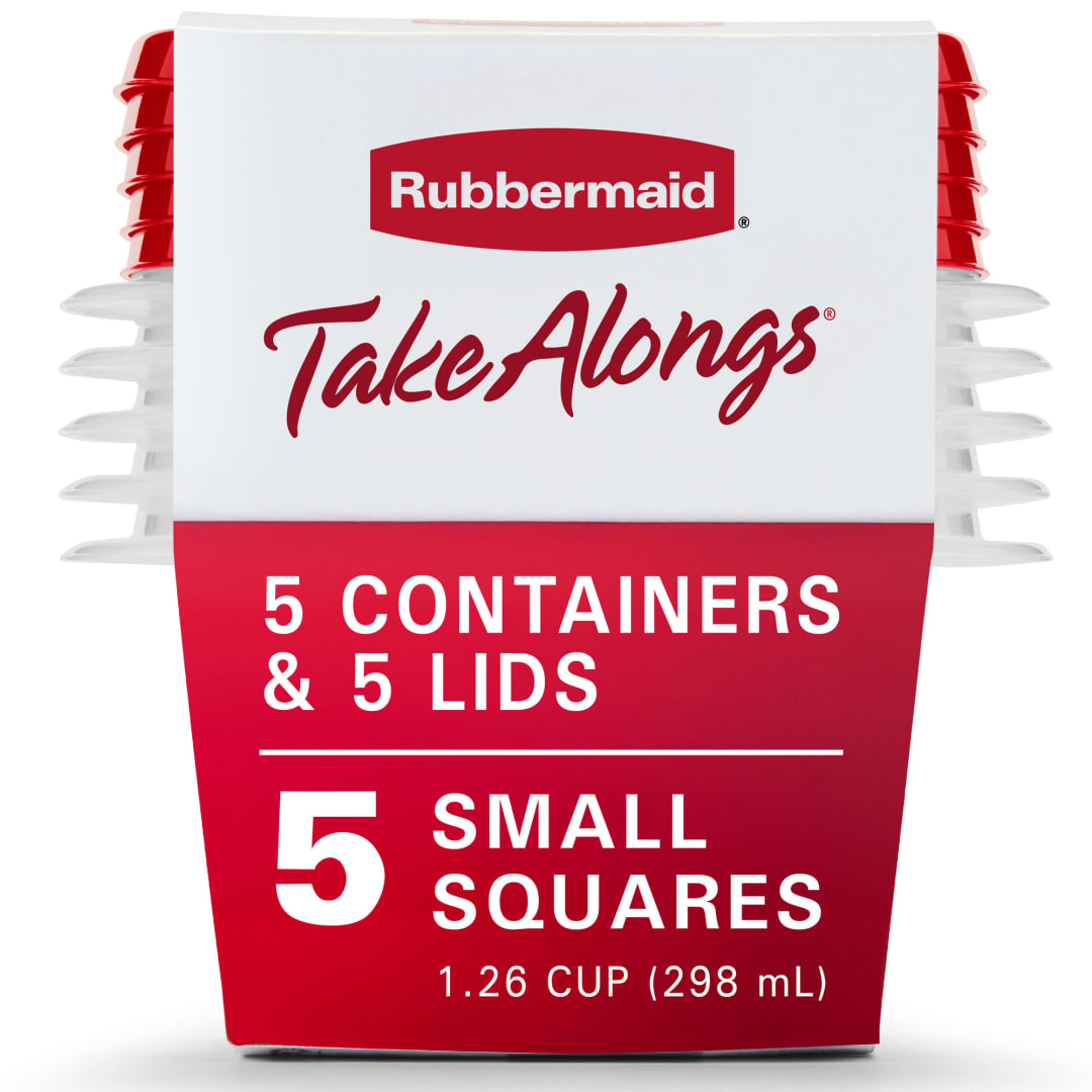 Rubbermaid® TakeAlongs® Food Storage Containers, 10 Piece Set