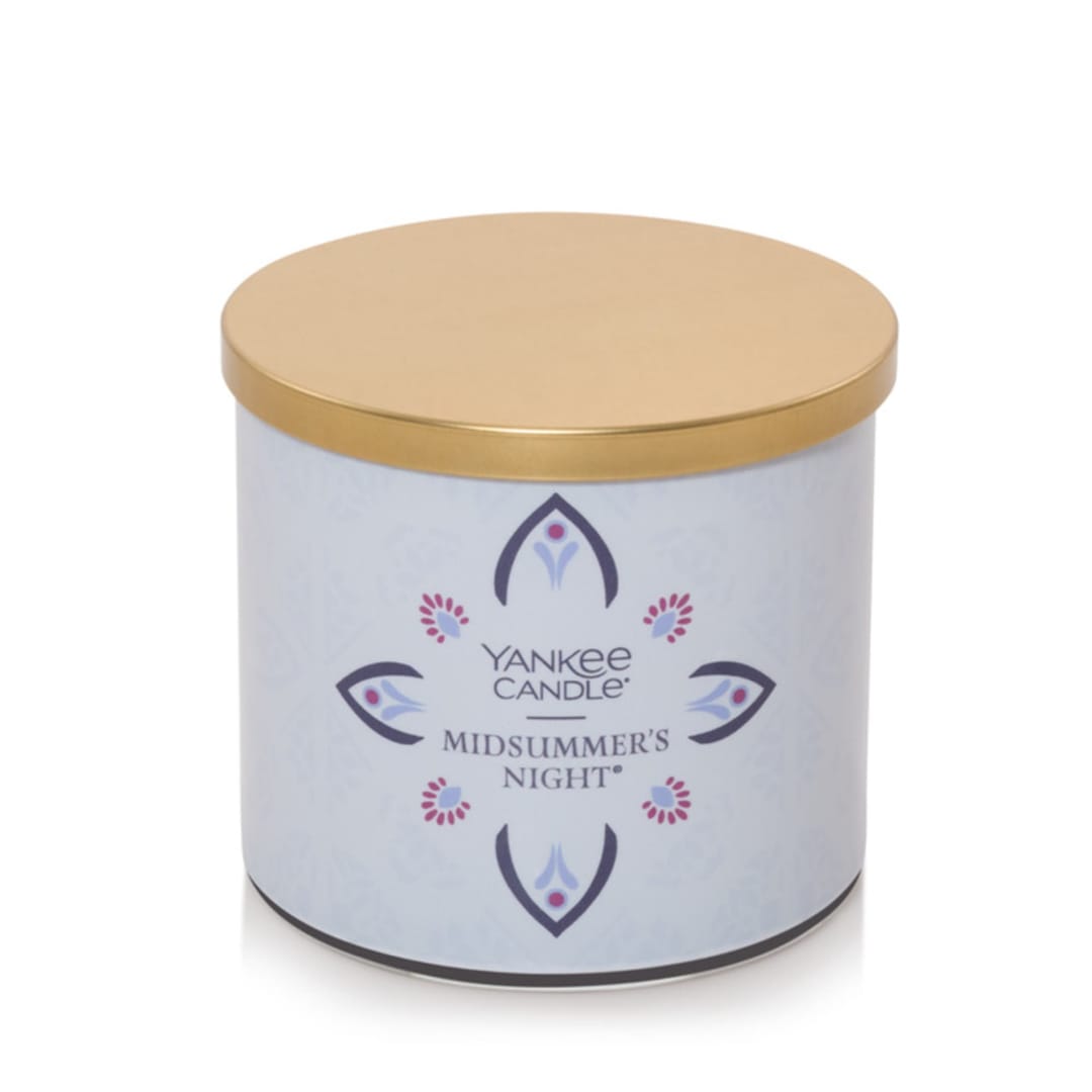 Yankee Candle MidSummer's Night®, 14.5 oz 3-Wick Candle with up to 40 Hour Burn Time