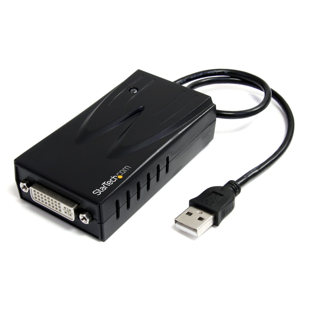 High Res USB to DVI Multi Monitor Video Adapter