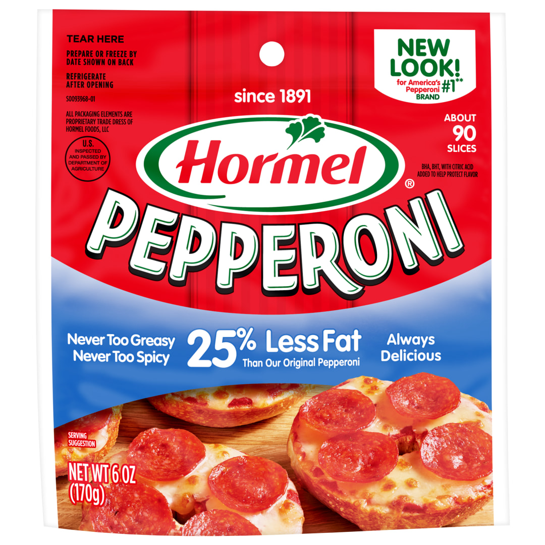 16/6OZ LESS FAT PILLOW PACK PEPPERONI