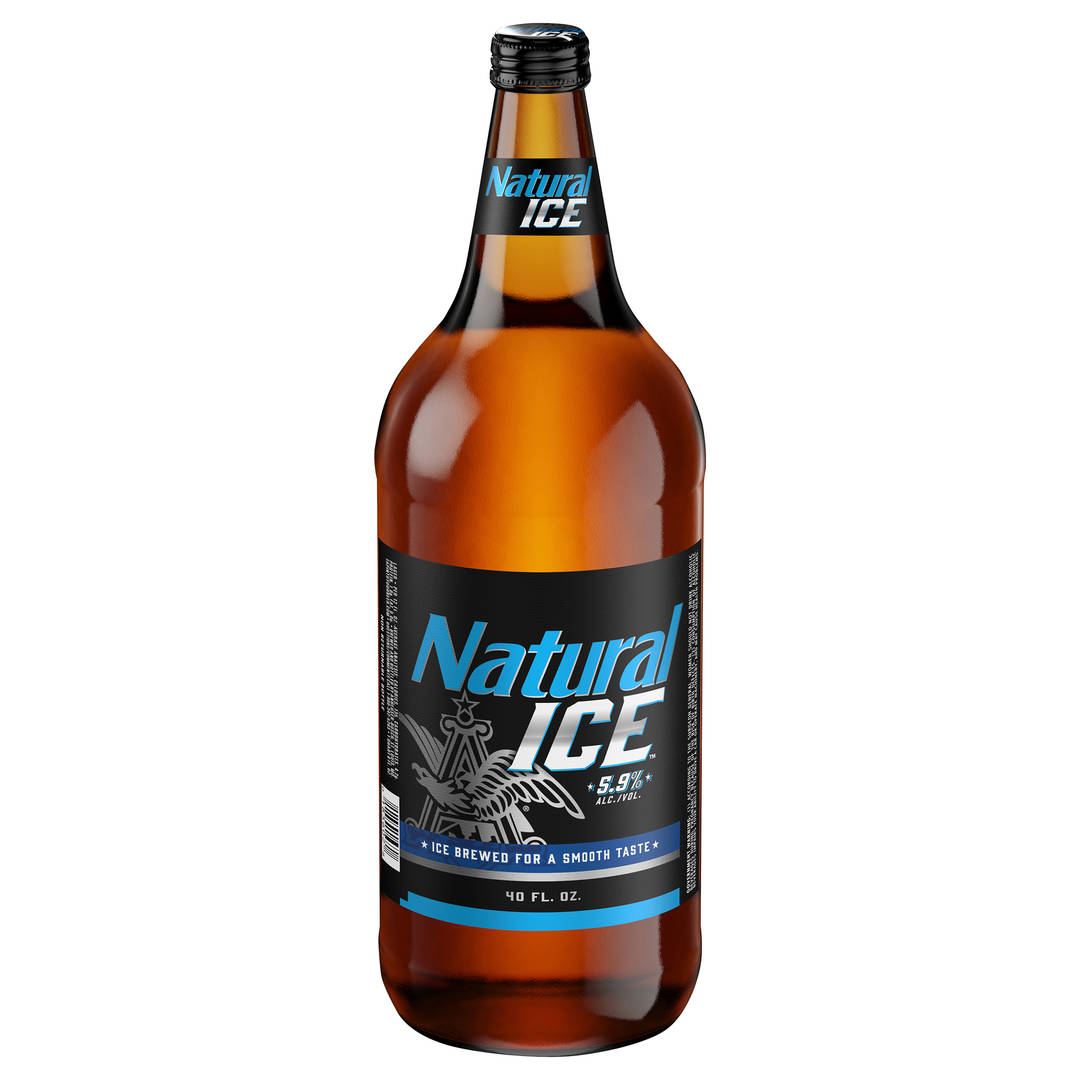 Natural Ice™ Beer, 40 fl. oz. Bottle