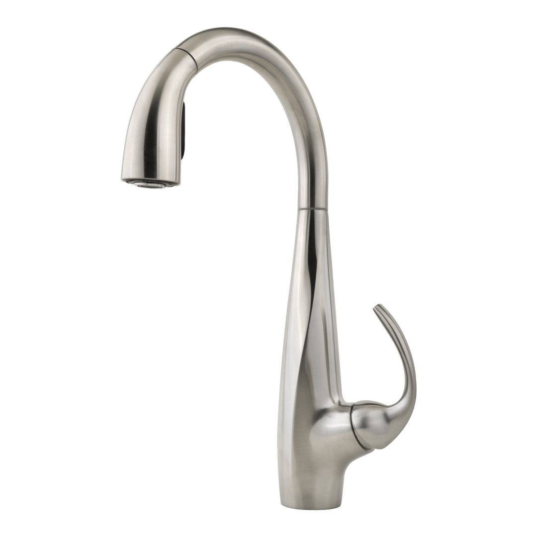 Avanti 1-Handle Pull-Down Kitchen Faucet in Stainless Steel