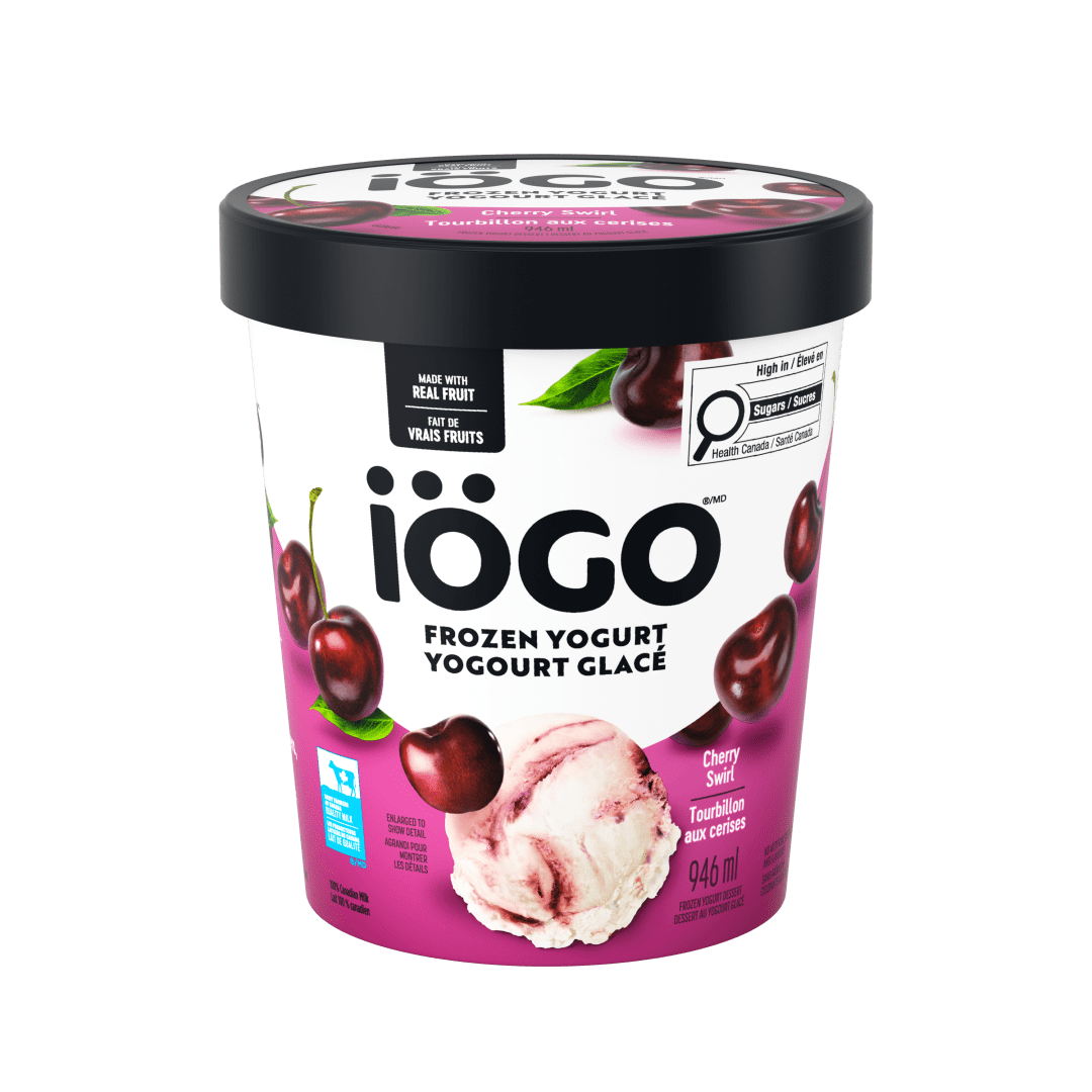 IOGO Froyo Cherry Swirl Tub 6x946ml CA
