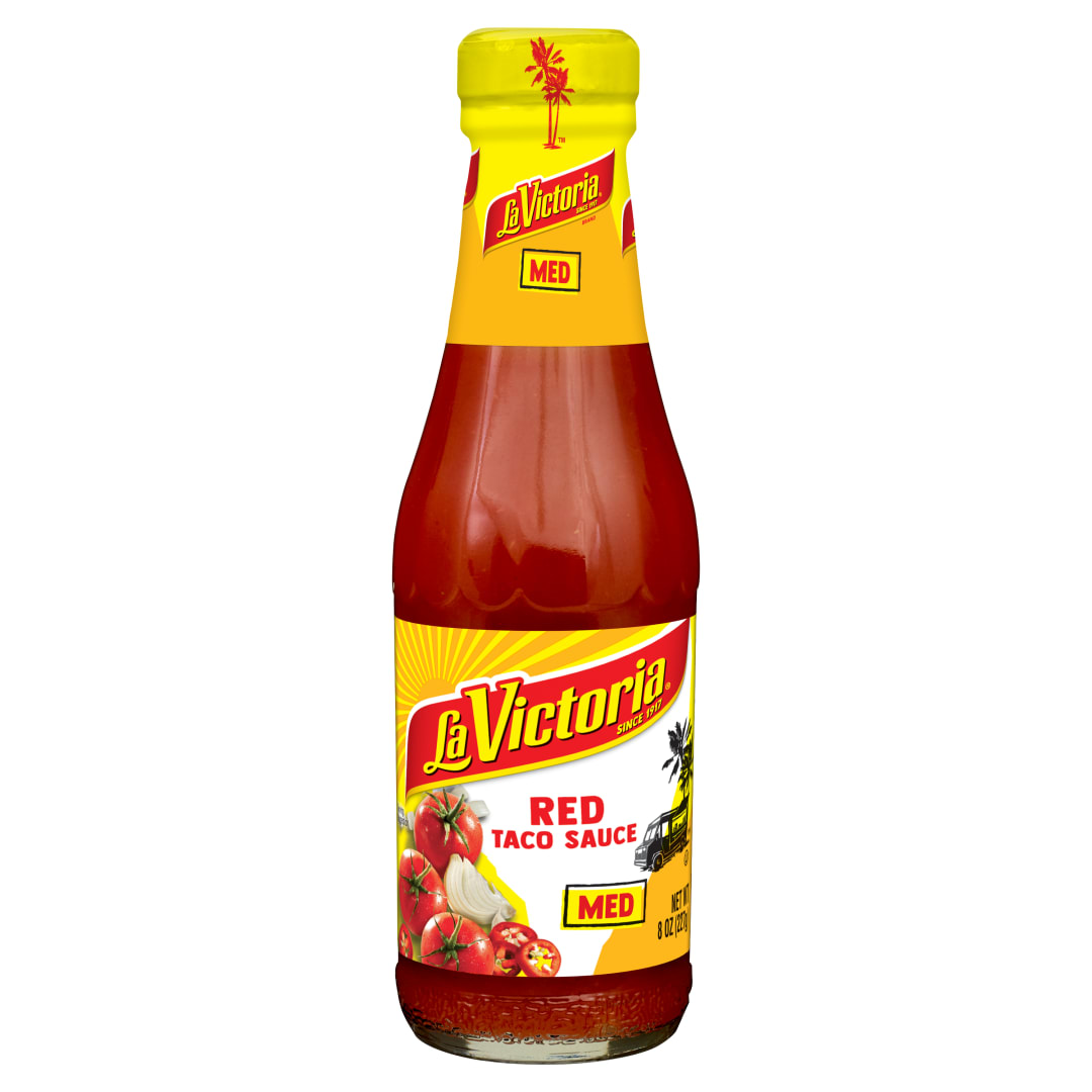 12/8OZ         LV RED TACO SAUCE MED
