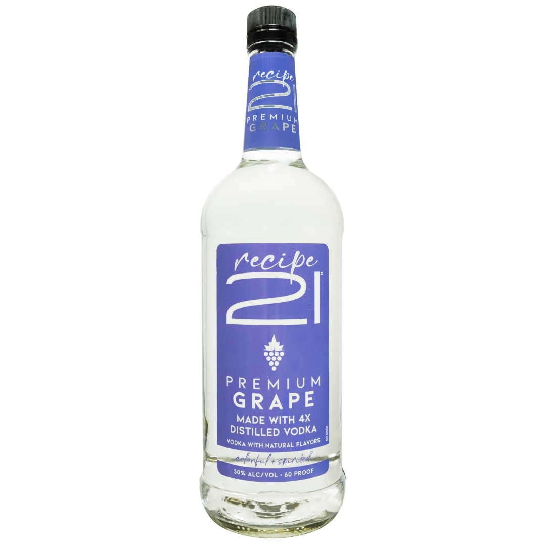 Recipe 21 Grape Vodka 1l 60 Proof