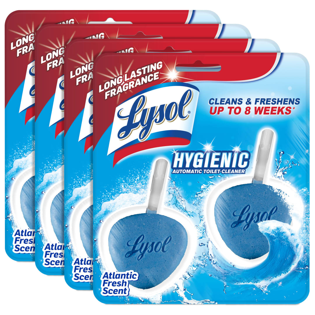 LYSOL® Automatic Toilet Bowl Cleaner - Hygienic Atlantic Fresh 4/2 ct.
