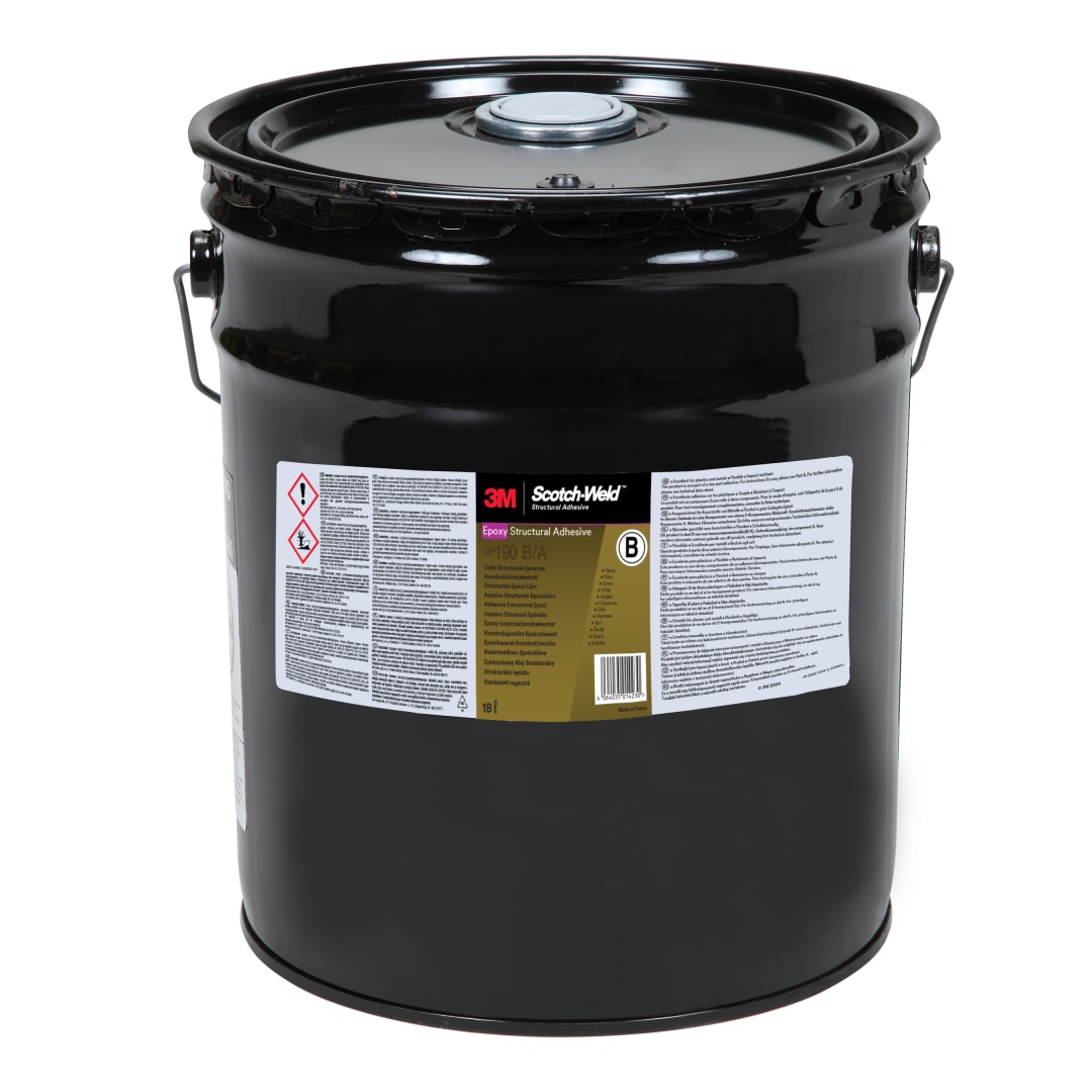 3M™ Scotch-Weld™ Epoxy Adhesive DP190, Grey, 18 L, Part B