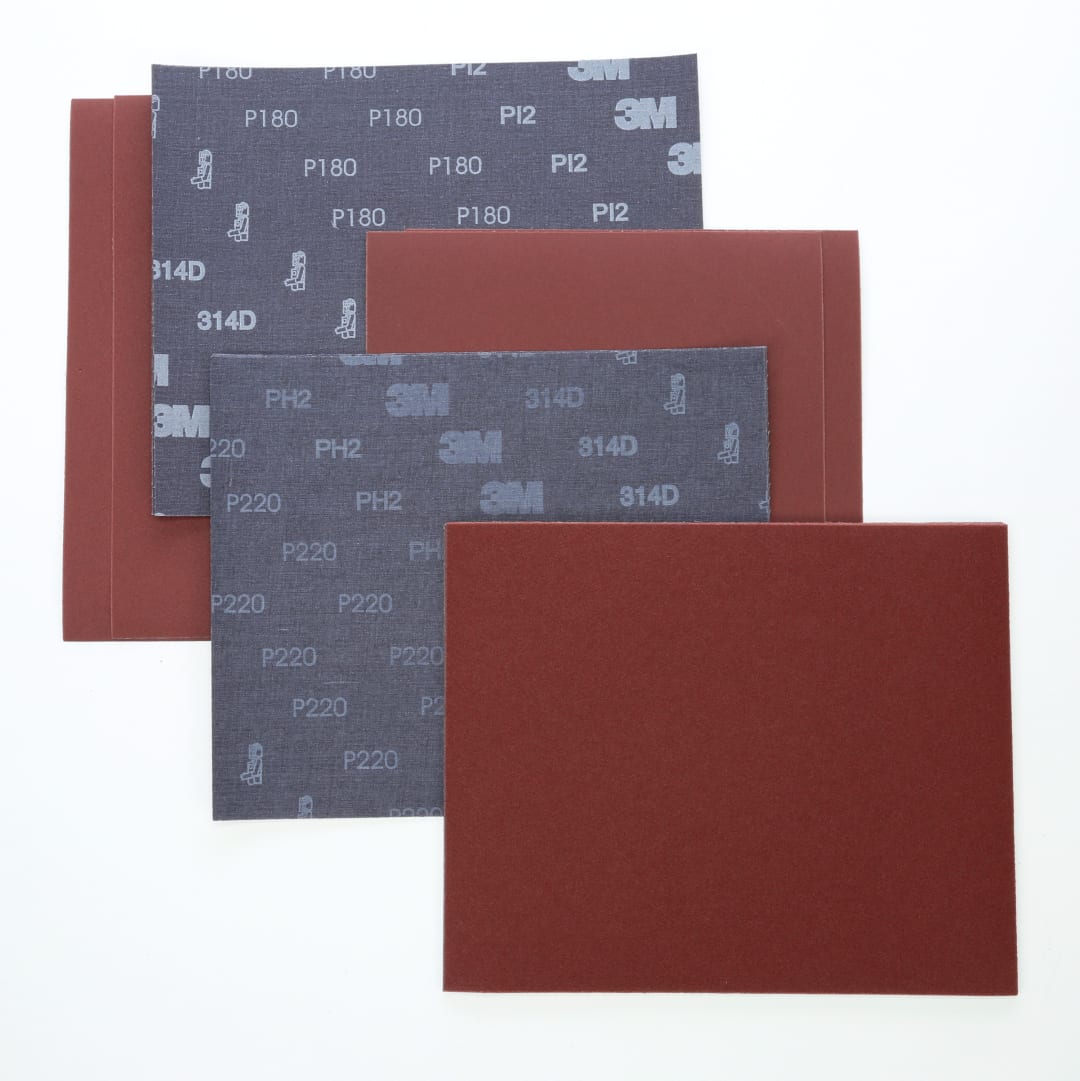 3M™ Funkčné plátno 314D, červené, 230 mm x 280 mm, P120