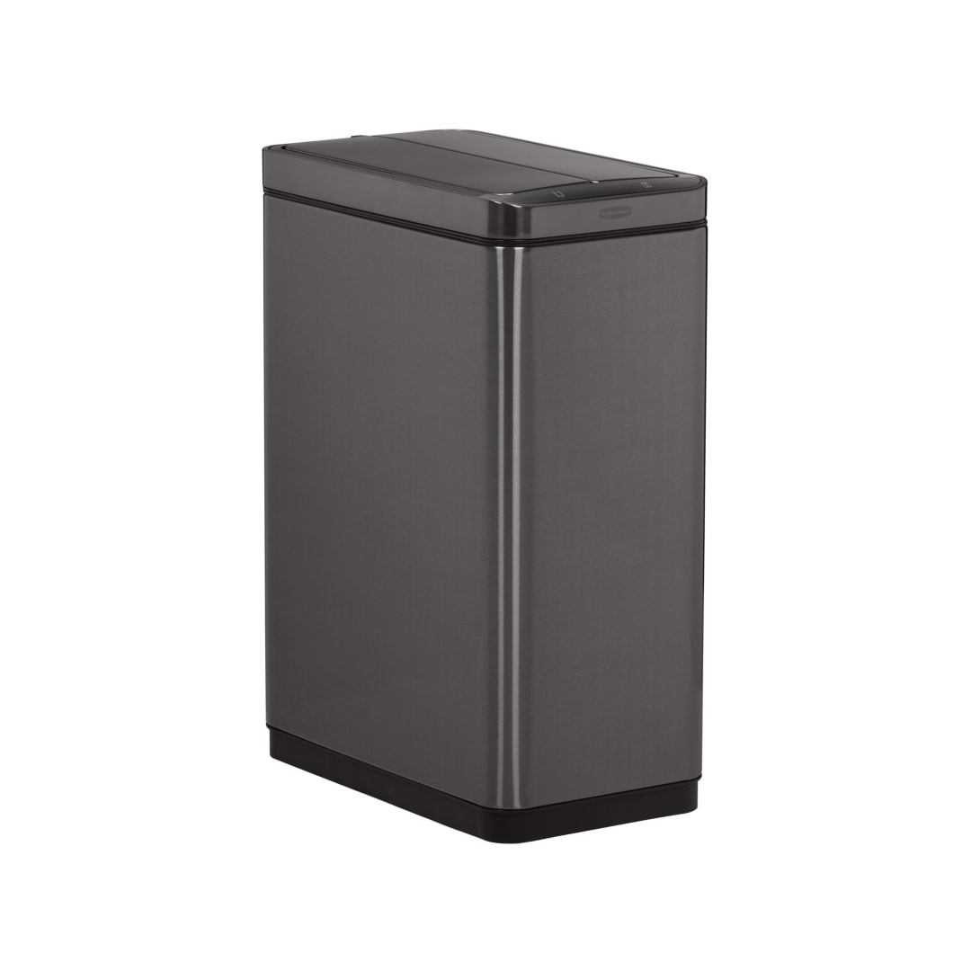 45L MTL SLIM SENSOR BIN -CHRCL