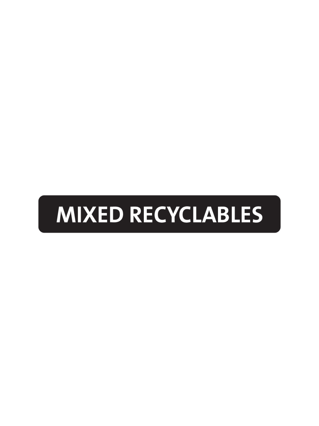  SESSANTA - Label - Mixed Recyclables - Black-White