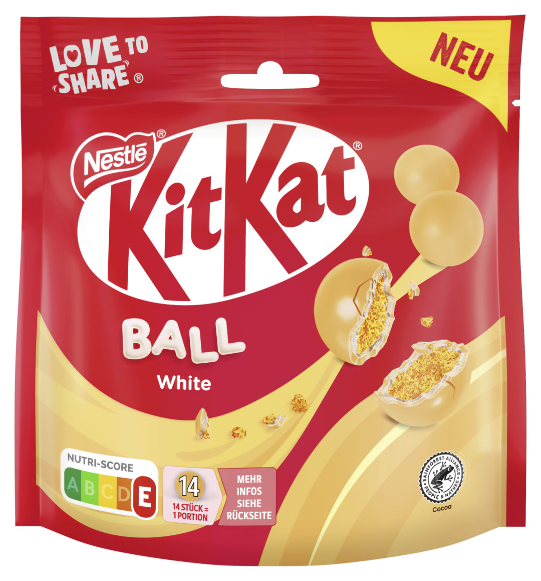 NESTLE KITKAT BALLS White 130g