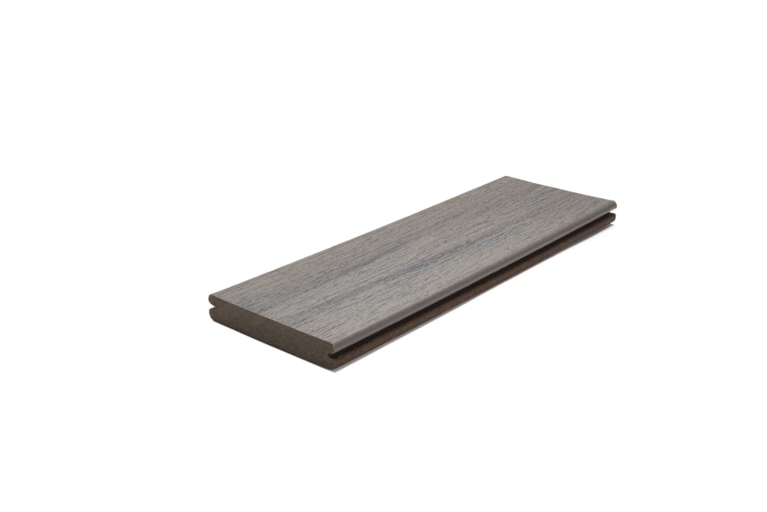 .82-in x 5.5-in x 12-ft Grooved Trex Select® Composite Deck Board Millstone