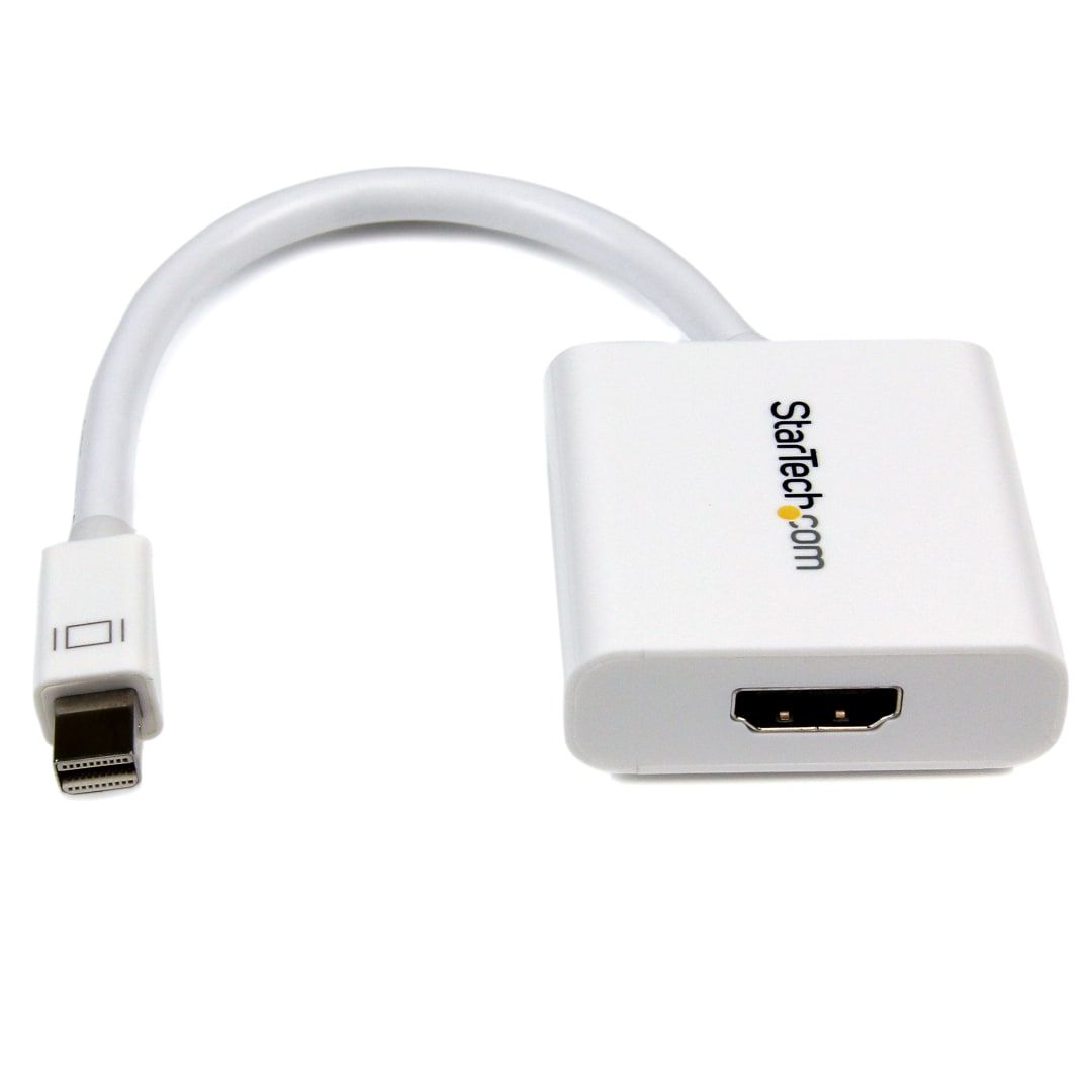 Mini DisplayPort to HDMI Active Adapter White