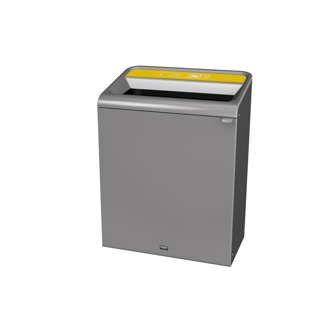 Rubbermaid Commercial Products Configure™ 45 Gal 1-Stream Cans Trash Can, Grey Stenni