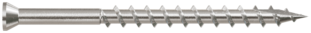 Simpson Strong-Tie T08250FT1 Trim-Head Screw, 6-Lobe Drive — #8 x 2-1/2 in. T-15 Type 316 (1 lb.) (Pack of 10)
