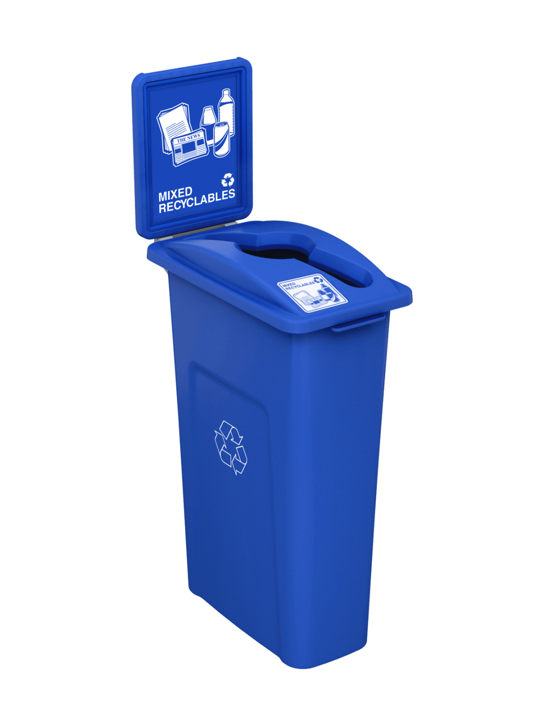  WASTE WATCHER - Single - Kit - Mixed Recyclables - Mixed - Blue