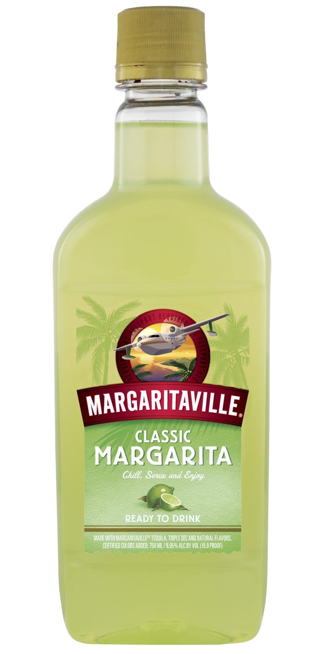Margaritaville Ready to Drink Classic Lime Margarita Traveler 750ml 19.9 Proof