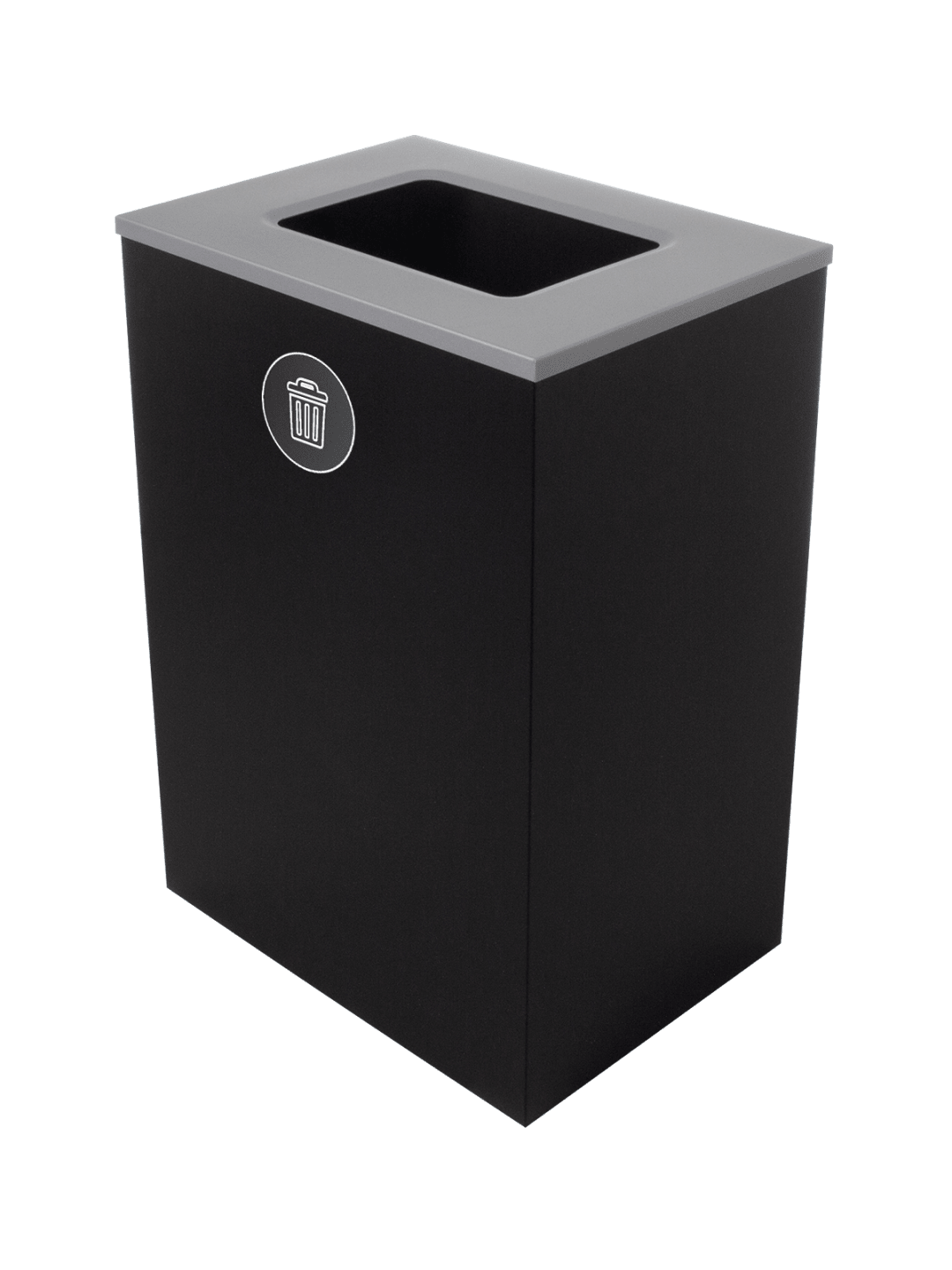 SPECTRUM - Single - Kit - Cube - Xl - Waste - Full - Black-Silver
