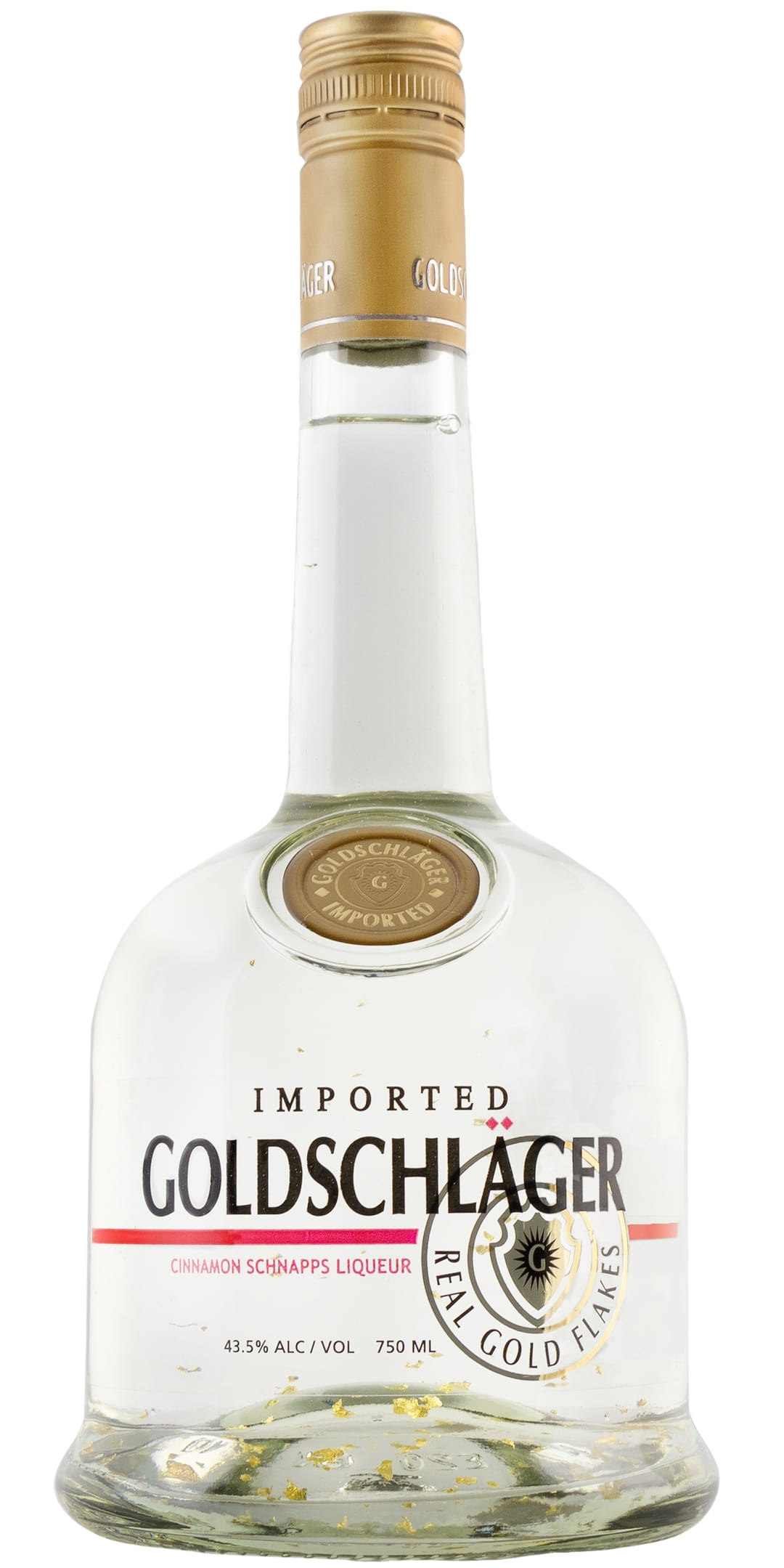 Goldschlager Cinnamon Schnapps Liqueur 750ml 87 proof