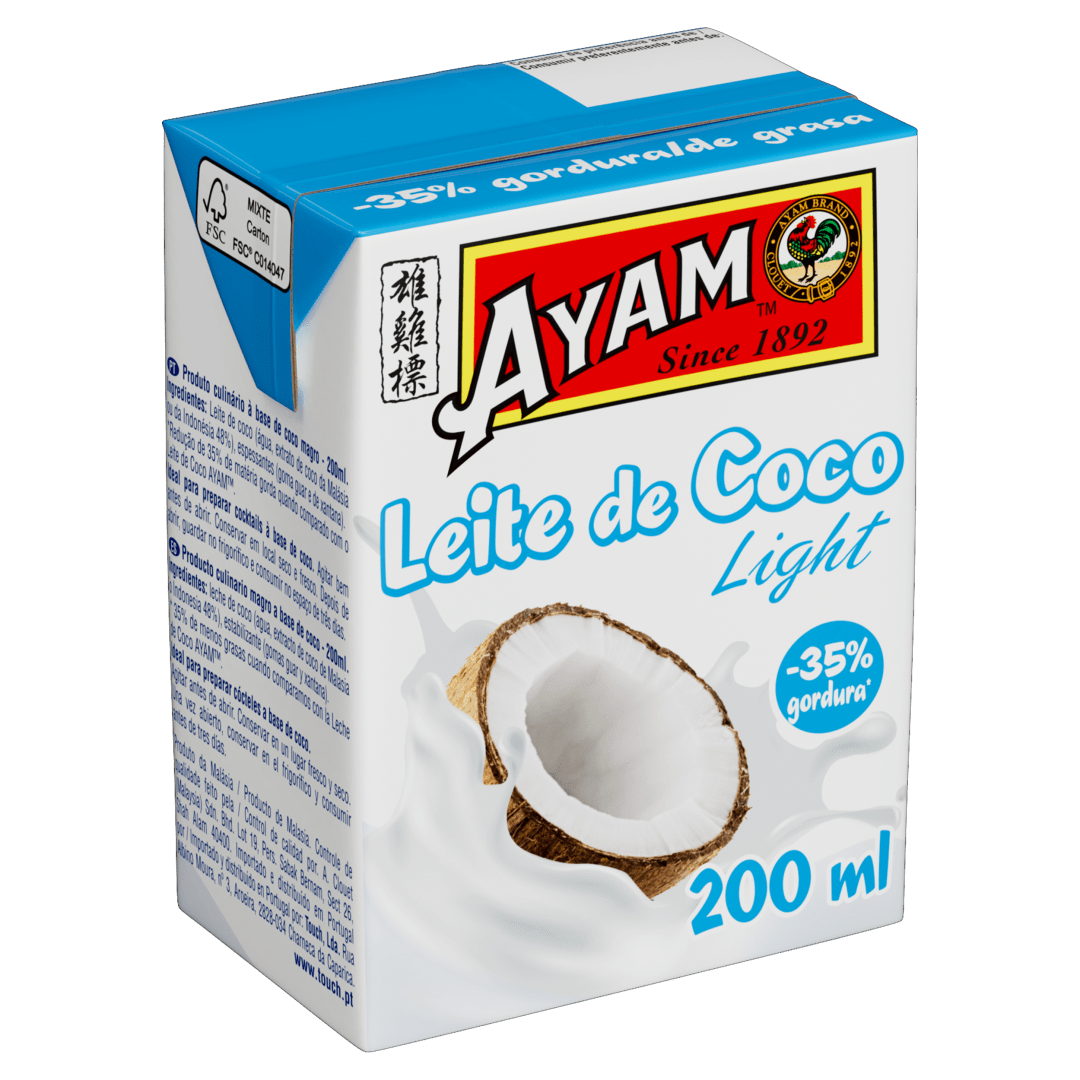 Coconut Milk Light 13% 24x200ml